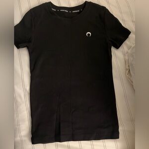 Marine Serre Fine-Ribbed T-Shirt